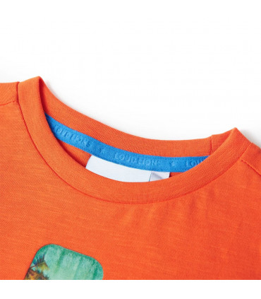 Kids' T-shirt Dark Orange 140