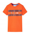 Kids' T-shirt Dark Orange 140