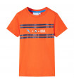 Kids' T-shirt Dark Orange 92