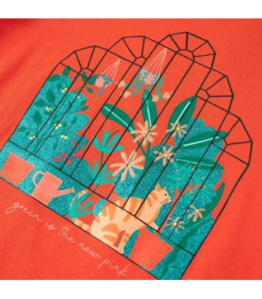 Kids' T-shirt Dark Orange 92