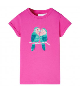 Kids' T-shirt Dark Pink 104