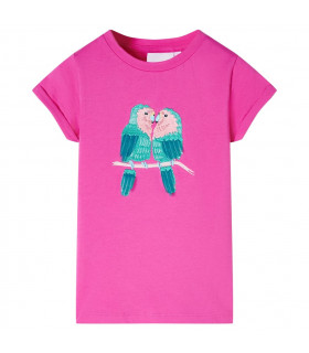 Kids' T-shirt Dark Pink 116