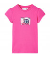 Kids' T-shirt Dark Pink 116