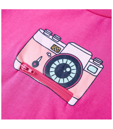 Kids' T-shirt Dark Pink 128