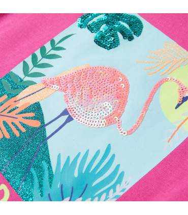 Kids' T-shirt Dark Pink 140