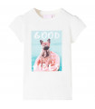 Kids' T-shirt Ecru 104