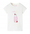 Kids' T-shirt Ecru 104