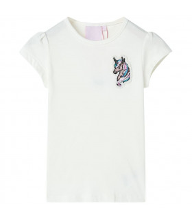 Kids' T-shirt Ecru 104