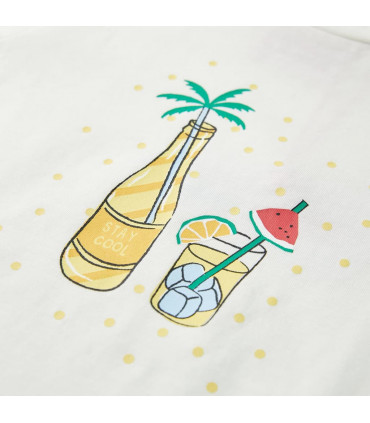 Kids' T-shirt Ecru 104