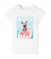 Kids' T-shirt Ecru 116