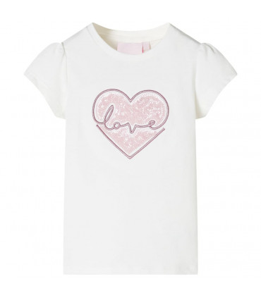 Kids' T-shirt Ecru 116