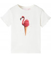 Kids' T-shirt Ecru 116