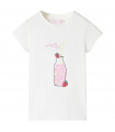 Kids' T-shirt Ecru 116