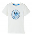 Kids' T-shirt Ecru 116