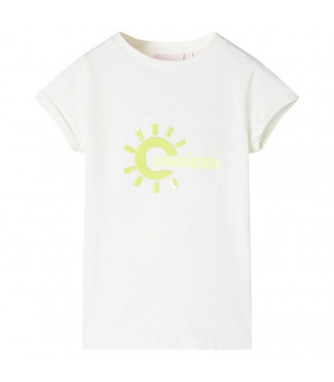 Kids' T-shirt Ecru 116