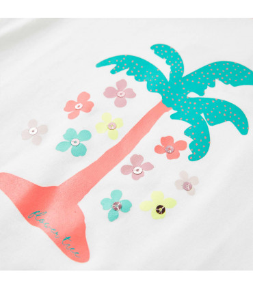 Kids' T-shirt Ecru 116