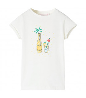 Kids' T-shirt Ecru 116