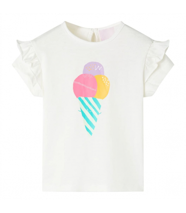 Kids' T-shirt Ecru 116