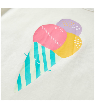 Kids' T-shirt Ecru 116