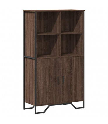 vidaXL Highboard Brown Oak 79.5x35.5x137.5 cm Engineered wood
