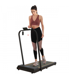 2 in 1 Kids Chair Bed Foldable with Glow in The Dark Stars Moon Design, Pink