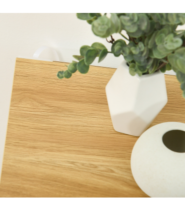 HOMCOM 18-Shoe Storage Cabinet 6 Shelves 3 Drawers Tabletop 4 Legs Modern White