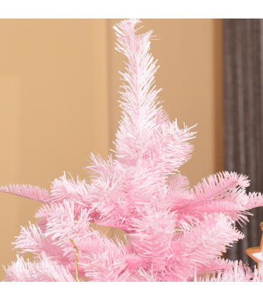 6FT Artificial Christmas Tree Holiday Xmas Automatic Open for Home Party Pink