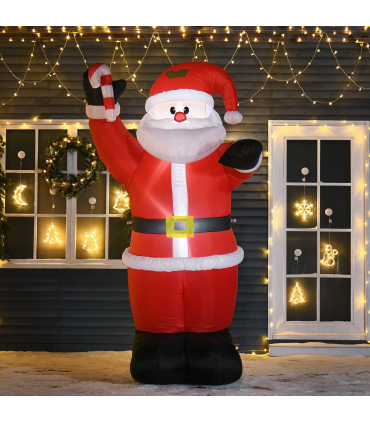 Inflatable Christmas Santa Claus Air Blown Decoration Yard