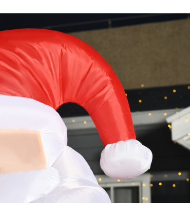 Inflatable Christmas Santa Claus Air Blown Decoration Yard
