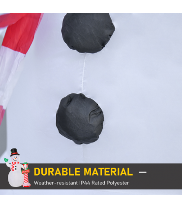 8ft Tall Christmas Inflatable Snowman Street Lamp Lighted Garden Lawn