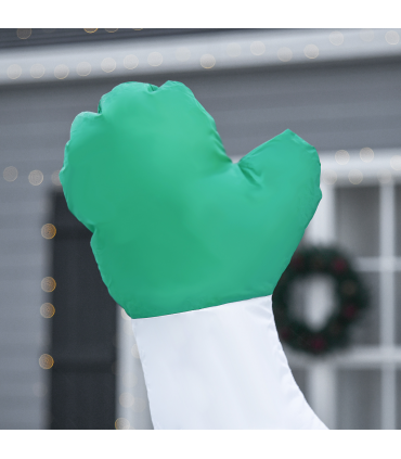 8ft Tall Christmas Inflatable Snowman Street Lamp Lighted Garden Lawn