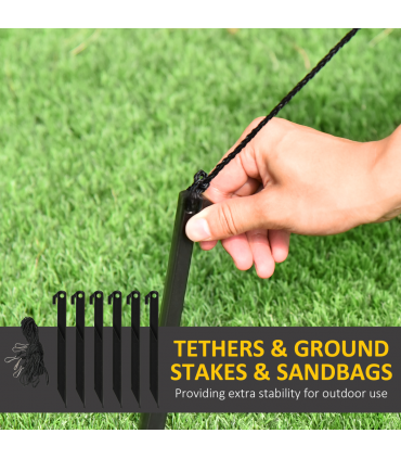 4ft Christmas Inflatable Santa Claus Sledge Sleigh Reindeer Blow Up Xmas Garden