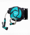 10M Water Hose Reel Compact Garden Car Locking Auto Retract Spray Durhand