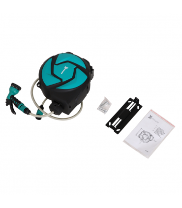 10M Water Hose Reel Compact Garden Car Locking Auto Retract Spray Durhand