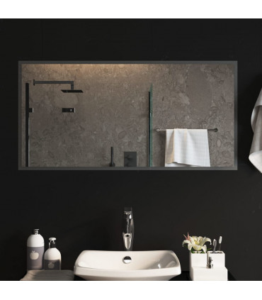 vidaXL LED Bathroom Mirror 50x100 cm