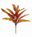 55cm Artificial Autumn Fern Bush Plant