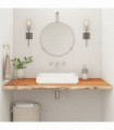 vidaXL Bathroom Countertop 100x60x2.5 cm Rectangular Solid Wood Acacia