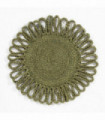 Thames Jute Star 36x36cm Olive Set of 2 Placemats