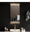 vidaXL LED Bathroom Mirror 40x80 cm