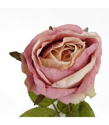 Pack of 6 x 70cm Artificial Light Pink Rose