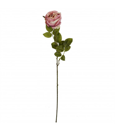 Pack of 6 x 70cm Artificial Light Pink Rose