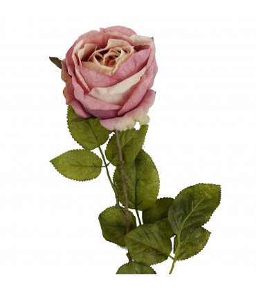 Pack of 6 x 70cm Artificial Light Pink Rose