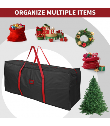 VINSANI BLACK XMAS TREE STORAGE BAG 1010451