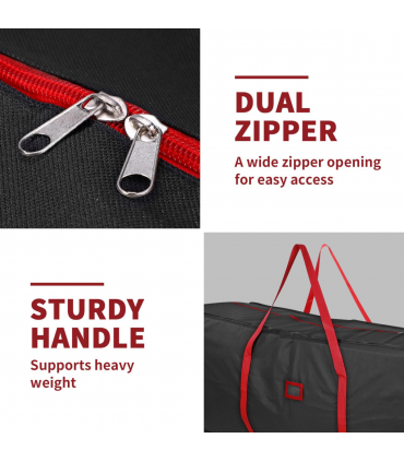 VINSANI BLACK XMAS TREE STORAGE BAG 1010451