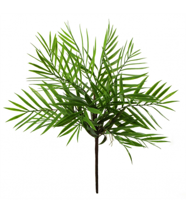 6 x 40cm Artificial Bamboo Palm Bush Plant