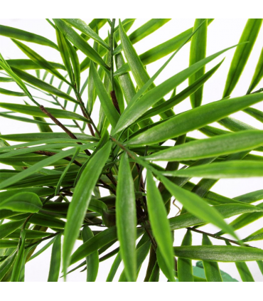 6 x 40cm Artificial Bamboo Palm Bush Plant