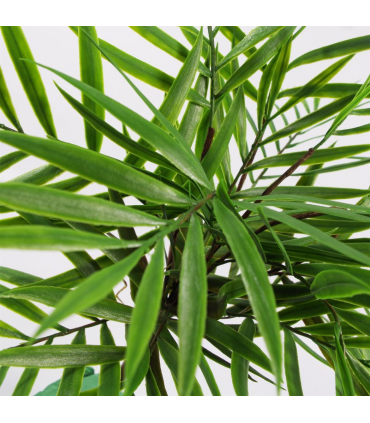 6 x 40cm Artificial Bamboo Palm Bush Plant