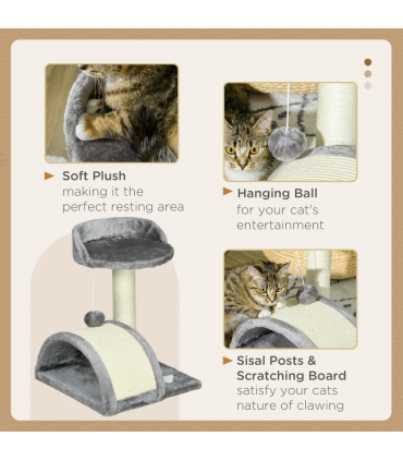 Cat Tree Scratcher Activity Centre