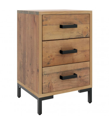 vidaXL Bedside Cabinets 2 pcs 40x30x55 cm Solid Wood Pine