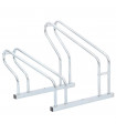 vidaXL Bicycle Stand for 2 Bikes Floor Freestanding Galvanised Steel